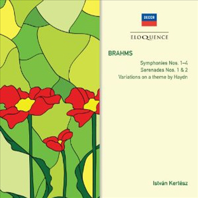 브람스: 교향곡 1-4번, 세레나데 1, 2번, 하이든 변주곡 (Brahms: Symphony No.1-4, Serenade No.1 & 2, Hayden Variation) (4CD Boxset) - Istvan Kertesz