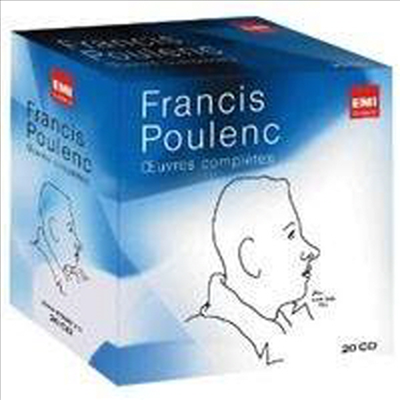 풀랑: 작품 전집 (Poulenc: Complete works) (한정반)(20CD Boxset) - 여러 아티스트