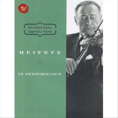 야사 하이페츠의 희귀 영상 연주집 (Heifetz in Performance) (지역코드1)(DVD)(2012) - Jascha Heifetz