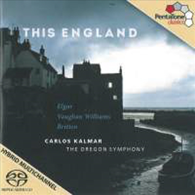 본 윌리암스: 교향곡 5번, 엘가: 코카인 서곡, 브리튼: 네 개의 바다 간주곡 (Vaughan Williams: Symphony No.5, Elgar: Cockaigne Overture, Britten: Four Sea Interludes) (SACD Hybrid) - Carlos Kalmar