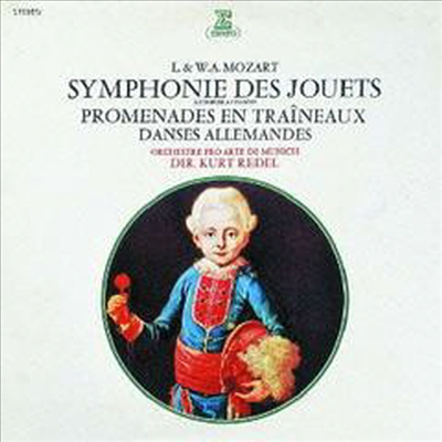 레오포드 모차르트: 장난감 교향곡 (L.& W.A.Mozart: Symphonie Des Jouets) (Ltd. Ed)(SACD Hybrid)(일본반) - Kurt Redel