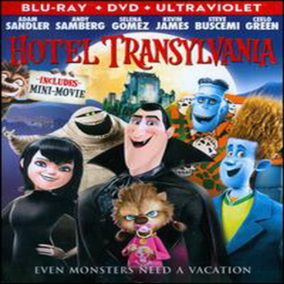 Hotel Transylvania (한글무자막)(Blu-ray+DVD+UltraViolet Digital Copy) (2012)