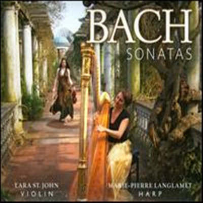 바흐: 바이올린과 하프를 위한 소나타 (Bach: Sonatas for Violin &amp; Harp) (SACD Hybrid)(Digipack) - Lara St. John