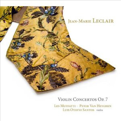 르클레르: 바이올린 협주곡 (Leclair: Violinkonzerte op.7 Nr.1,2,4-6) (Digipack)(CD) - Luis Otavio Santos