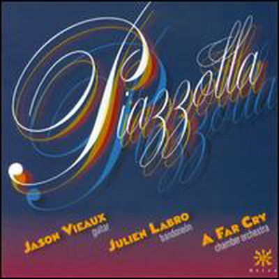 피아졸라: 반도네온과 기타를 위한 작품집 (Piazzolla: Four Seasons, Concerto for bandoneon Guitar & String orchestra)(CD) - Julian Labro