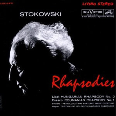 랩소디 - 리스트, 에네스쿠, 스메타나 (Rhapsodies - Liszt, Enesco, Smetana)(CD) - Leopold Stokowski