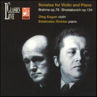 브람스, 쇼스타코비치: 바이올린 소나타 (Brahms, Shostakovich: Sonatas for Violin &amp; Piano) - Sviatoslav Richter