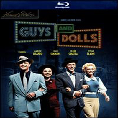 Marlon Brando/Jean Simmons/Frank Sinatra - Guys &amp; Dolls (아가씨와 건달들) (Blu-ray+Book) (2012)