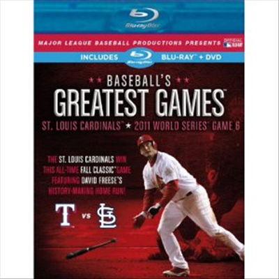Baseball's Greatest Games: 2011 World Series Game 6 (야구의 위대한 게임: 2011 월드 시리즈 6) (한글무자막)(2Blu-ray) (2011)