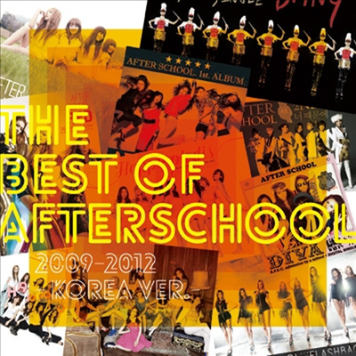 애프터 스쿨 (After School) - The Best Of After School 2009-2012 -Korea Ver.- (CD+DVD) (초회생산한정반)