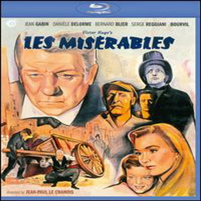 Les Miserables (레미제라블) (Remastered)(한글무자막)(Blu-ray) (1958)