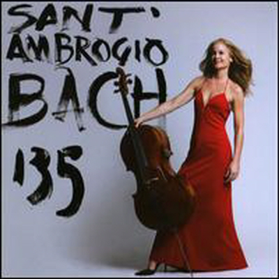 바흐: 무반주 첼로 모음곡 1, 3, 5번 (Bach:Cello Suites 1 3 &amp; 5)(CD) - Sara Sant&#39;ambrogio