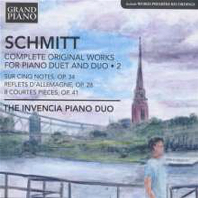 슈미트: 네손과 두대의 피아노를 위한 작품, 2집 (Schmitt: Complete Works for 2 Pianos & Piano 4 hands, Vol.2) - Invencia Piano Duo