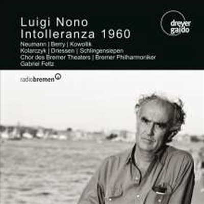 노노: 불관용 1960 (Nono: Intolleranza 1960)(CD) - Gabriel Feltz