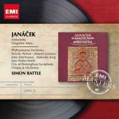 야나첵: 신포니에타 &amp; 글라골리틱 미사 (Janacek: Sinfonietta &amp; Glagolitic Mass)(CD) - Simon Rattle