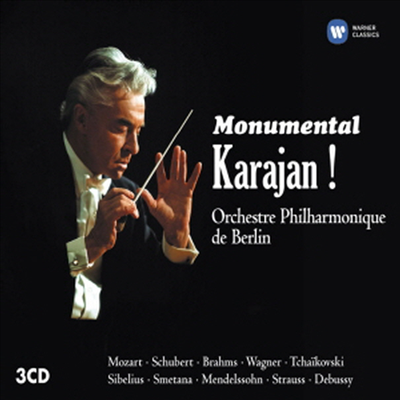 불멸의 카라얀! (Monumental Karajan!) (3CD) - Herbert von Karajan