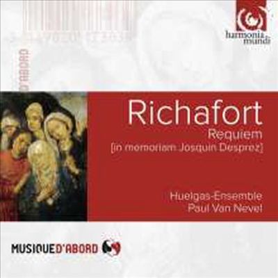 리차포트: 레퀘엠, 살베 레지나 (Richafort: Requiem &#39;in memoriam Josquin Desprez&#39;, Salve Regina)(CD) - Paul Van Nevel