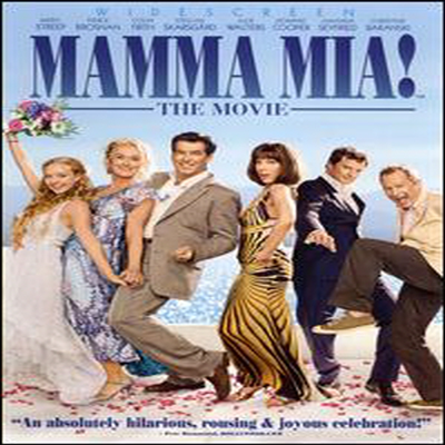 Meryl Streep/Pierce Brosnan - Mamma Mia! (맘마미아) (Widescreen) (지역코드1)(한글무자막)(DVD)(2008)