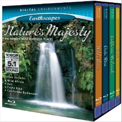 Living Landscapes: Nature&#39;s Majesty (경이로운 자연의 절경) (한글무자막)(4Blu-ray)(Boxset) (2010)