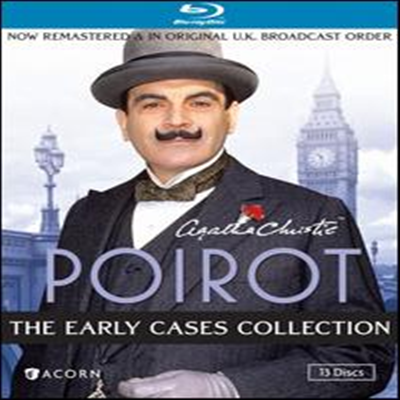 Agatha Christie&#39;s Poirot: The Early Cases (아가사 크리스티 : 명탐정 포와로) (한글무자막)(13Blu-ray) (2013)