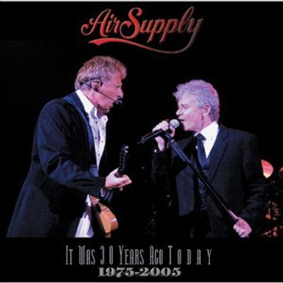 Air Supply - It Was 30 Years Ago -Live (CD)