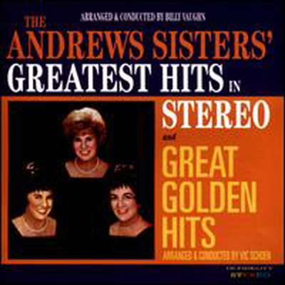 Andrews Sisters - Greatest Hits in Stereo/Great Golden Hits (Bonus Tracks)(2 On 1CD)(CD)