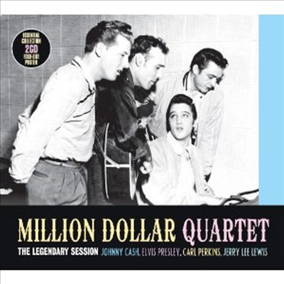 Million Dollar Quartet (Elvis Presley/Johnny Cash/Carl Perkins/Jerry Lee Lewis) - Legendary Session (Digipack)(2CD)