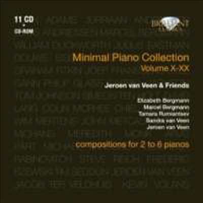 미니멀 피아노 컬렉션 (Minimal Piano Collection, Vol. XI-XX - Compositions for 2 to 6 pianos) 11CD+CD-Rom Boxset) - 여러 연주가