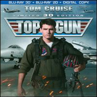 Top Gun (탑 건) (한글무자막)(Two-Disc Combo: Blu-ray 3D+Blu-ray+Digital Copy) (1986)
