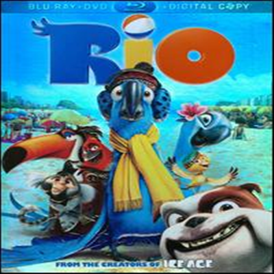 Rio (리오) (한글무자막)(Blu-ray+DVD+Digital Copy) (2011)