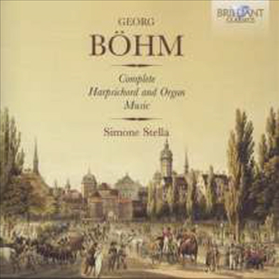 뵘: 오르간과 하프시코드를 위한 작품집 (Bohm: Works for Organ & Harpsicord) (4CD Boxset) - Simone Stella