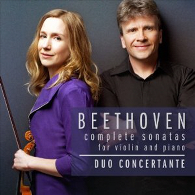 베토벤: 바이올린 소나타 전곡집 (Beethoven: Complete Sonatas Violin &amp; Piano) (3CD) - Duo Concertante