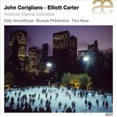 카터, 코릴리아노: 클라리넷 협주곡 (Cartet, Corigliano: Clarinet Concertos)(CD) - Eddy Vanoosthuyse