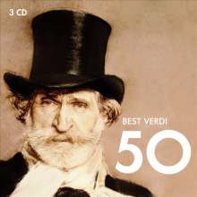 베르디 베스트 50 (50 Best Verdi) (3CD) - 여러 성악가