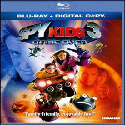 Spy Kids 3: Game Over (스파이 키드3 : 게임 오버) (한글무자막)(Blu-ray + Digital Copy) (2003)