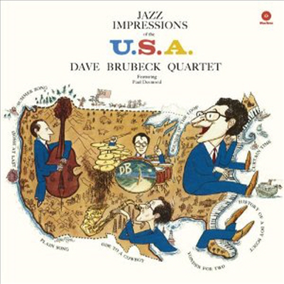 Dave Brubeck Quartet - Jazz Impressions of the USA (Ltd.Edition)(180G)(LP)