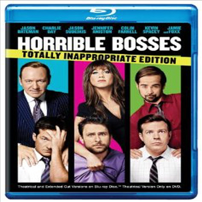 Horrible Bosses (호러블 보스) (Totally Inappropriate Edition + UltraViolet Digital Copy) (한글무자막)(3Blu-ray) (2011)