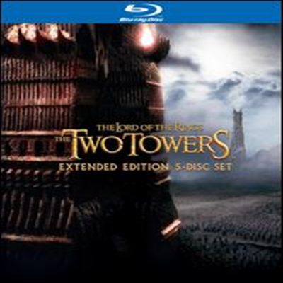 The Lord of the Rings: The Two Towers (반지의 제왕 : 두 개의 탑) (Extended Edition 5-Disc Set)(한글무자막)(2Blu-ray) (2012)