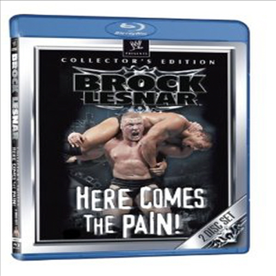 WWE: Brock Lesnar - Here Comes the Pain! (Collector&#39;s Edition) (WWE: 브룩 레스너) (한글무자막)(Blu-ray) (2012)