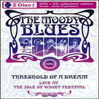 Moody Blues - Threshold of a Dream: Live at the Isle of Wight Festival 1970 (지역코드1)(DVD+CD) (2013)