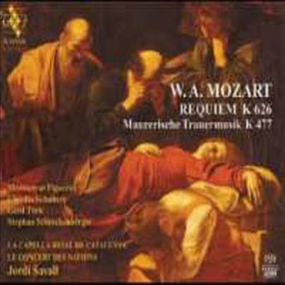 모차르트 : 레퀴엠 K.626, 프리메이슨 장송 음악 K.477 (Mozart : Requiem & Funeral Masonic March) (SACD Hybrid)(Digipack) - Jordi Savall