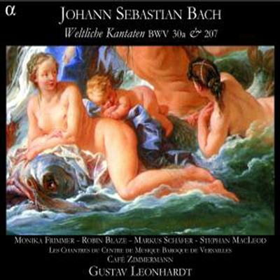 바흐: 세속 칸타타 (Bach: Weltliche Kantaten BWV 30a, 207)(CD) - Gustav Leonhardt