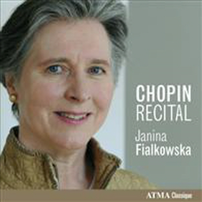 야니나 피알코프스카의 쇼팽 베스트 (Chopin Recital)(CD) - Janina Fialkowska