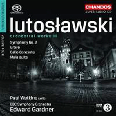 루토스와프스키: 교향곡 2번, 작은 모음곡 &amp; 첼로 협주곡 (Lutoslawski: Symphony No.2, Little Suite &amp; Cello Concerto) (SACD Hybrid) - Edward Gardner