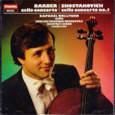 바버, 쇼스타코비치 : 첼로 협주곡 (Barber, Shostakovich : Cello Concertos)(CD) - Raphael Wallficsh