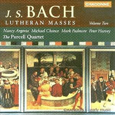 바흐 : 루터교 미사 2집 (Bach : Lutheran Masses Vol.2)(CD) - Nancy Argenta