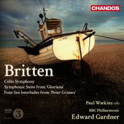 브리튼 : 관현악 작품집 (Britten : Symphony for Cello and Orchestra)(CD) - Edward Gardner