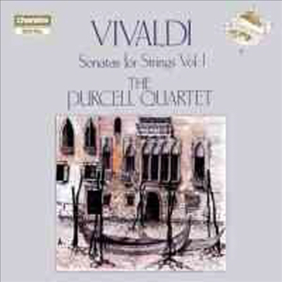 비발디 : 현을 위한 소나타 1집 (Vivaldi : Sonatas for Strings, Volume 1)(CD) - Purcell Quartet