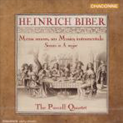 비버 : 멘사 소노라, A장조 소나타 ( Biber : Mensa Sonora, Sonata In A Major )(CD) - Purcell Quartet