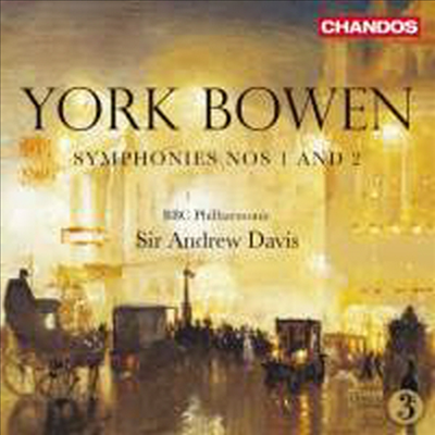 요크 보웬 : 교향곡 1, 2번 (York Bowen : Symphonies Nos. 1 & 2)(CD) - Andrew Davis